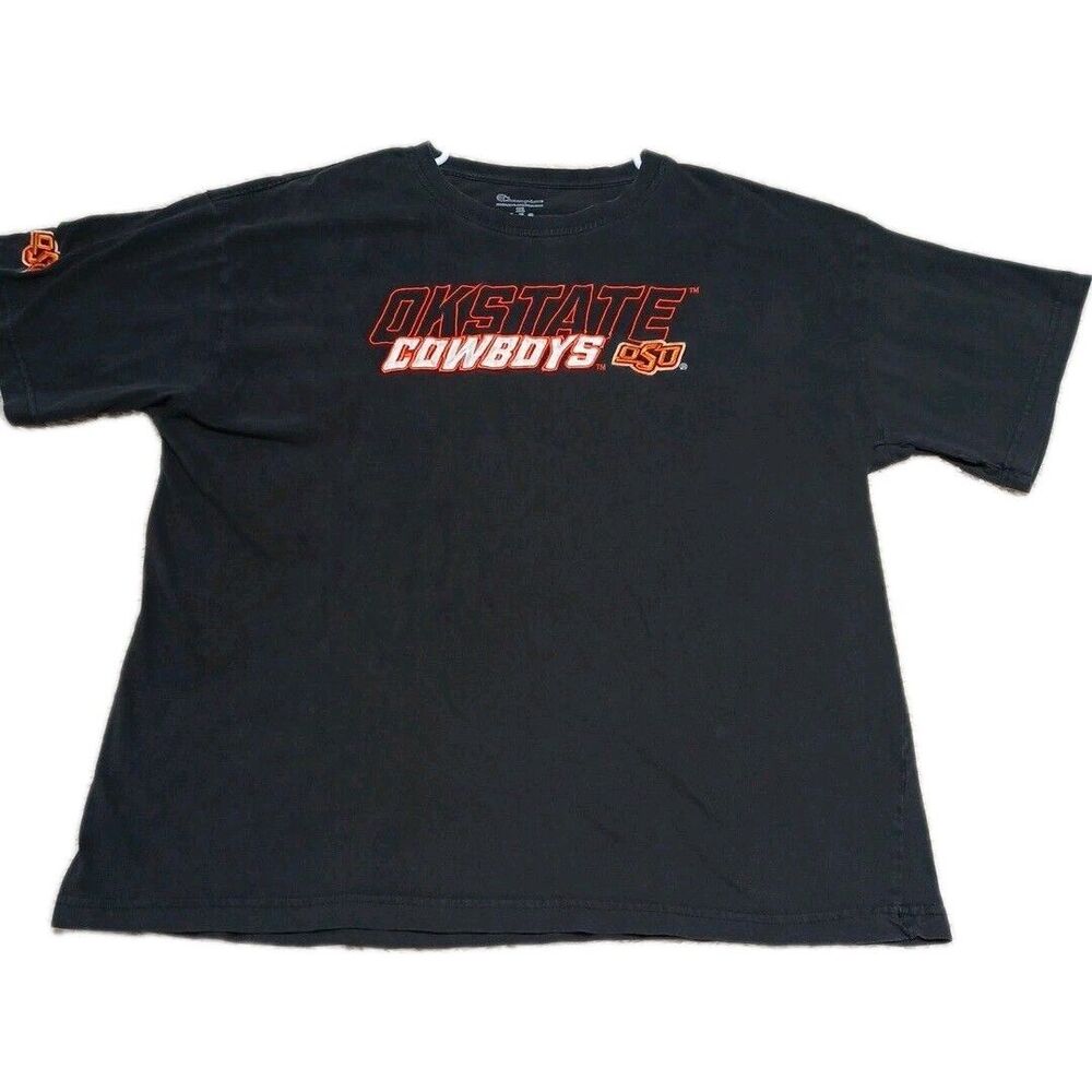 OSU Oklahoma State University Champion T Shirt Embroidered  2XL XXL Cowboys OK